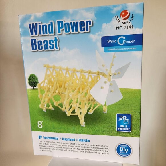 NEW STEM Wind Power Automaton Toy Science Energy Project Craft Kit Brand new FAS - Picture 16 of 16